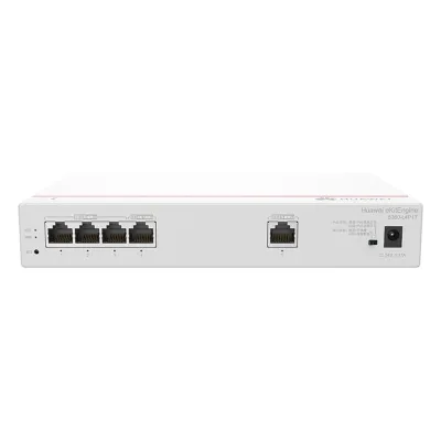 Router Multi-Servicio / 1 puerto 10/100/1000 Mbps(WAN) / 4 puertos 10/100/1000 Mbps(LAN) PoE+ (802.3af/at) / 50W / Rendimiento 1 Gbps / Controla hasta 32 APs / Hasta 150 Clientes / Administración Nube Gratis