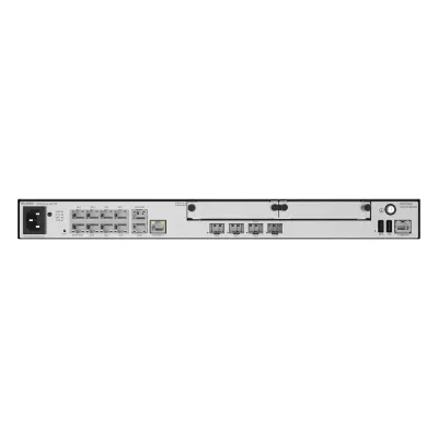 Router Empresarial / 2 puertos 10/100/1000 Mbps combo 2 puerto SFP + 1 puerto SFP+ (WAN) / 8 puerto 10/100/1000 Mbps(WAN/LAN) / Rendimiento 6 Gbps / VPN / Balanceo de Cargas / Hasta 1200 Clientes / Administración Nube Gratis