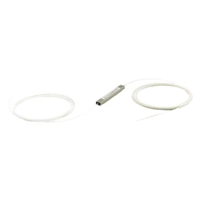 Splitter Balanceado (Divisor Óptico) tipo PLC, 1x2, (50/50), para fusión (sin conectores)