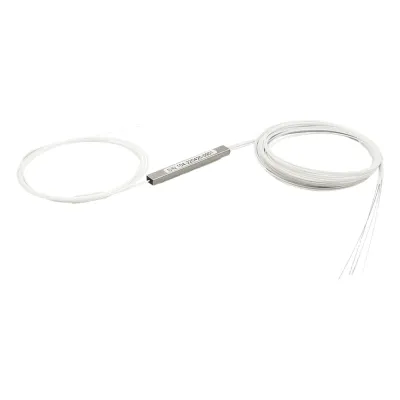 Splitter (Divisor Óptico) tipo PLC, 1x4, para fusión (sin conectores)