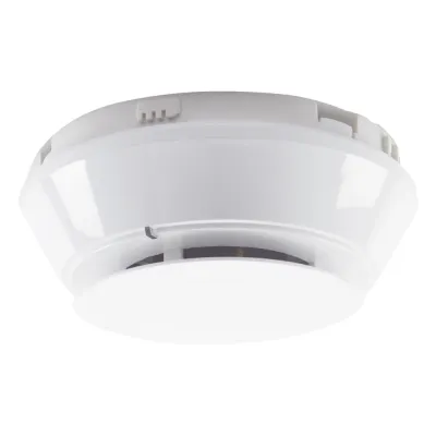Detector direccionable de monóxido de carbono con tecnología FlashScan, color blanco, para sistemas de alarma NOTIFIER