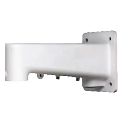 Soporte de Pared para PTZ / Aluminio / Rosca 1-1/2' NPT / Serie 35 y 60 / Blanco RAL 9003 / Interior y Exterior