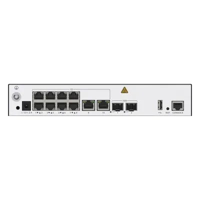 Controladora de Puntos de Acceso / 10 puertos 10/100/1000 Mbps / 2 puertos 10GE SFP+ / Hotspot 2.0 / Roaming Capa 2 y 3 / Rendimiento 10 Gbps / Soporta 256 APs / Hasta 2048 Clientes
