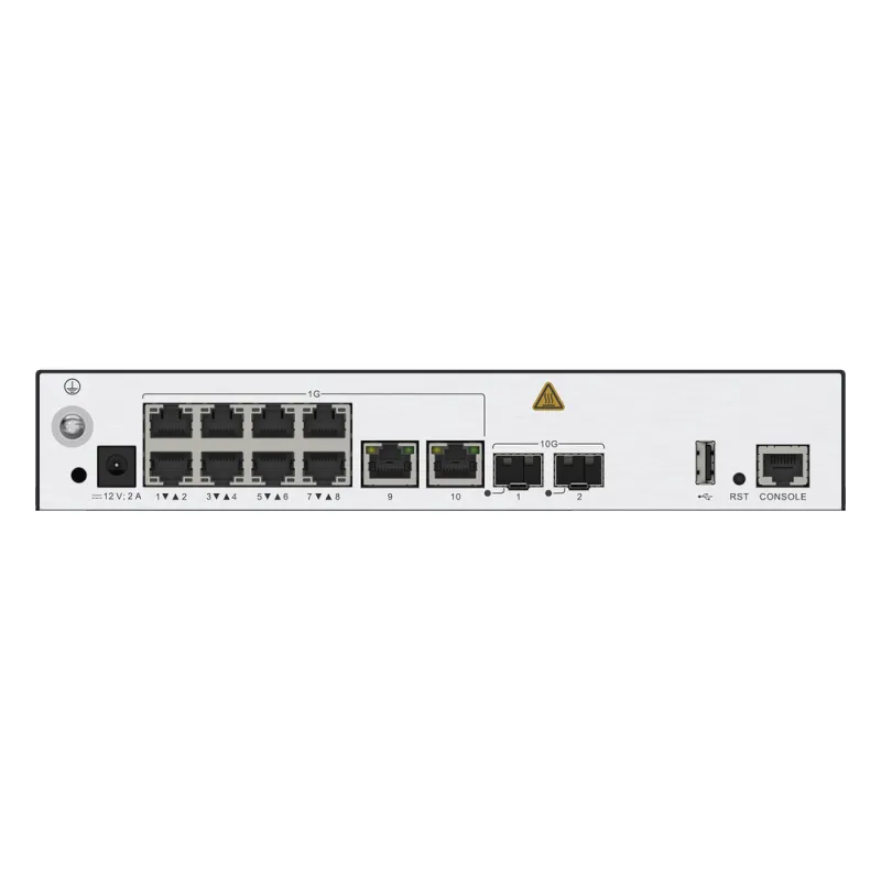 Controladora de Puntos de Acceso / 10 puertos 10/100/1000 Mbps / 2 puertos 10GE SFP+ / Hotspot 2.0 / Roaming Capa 2 y 3 / Rendimiento 10 Gbps / Soporta 256 APs / Hasta 2048 Clientes