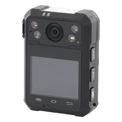 Body Camera Portátil Hikvision DS-MCW40B / FullHD 1080p / 4G + WiFi + GPS / 128 GB / IP68 / 135° / H.265 / 12 Horas de Batería