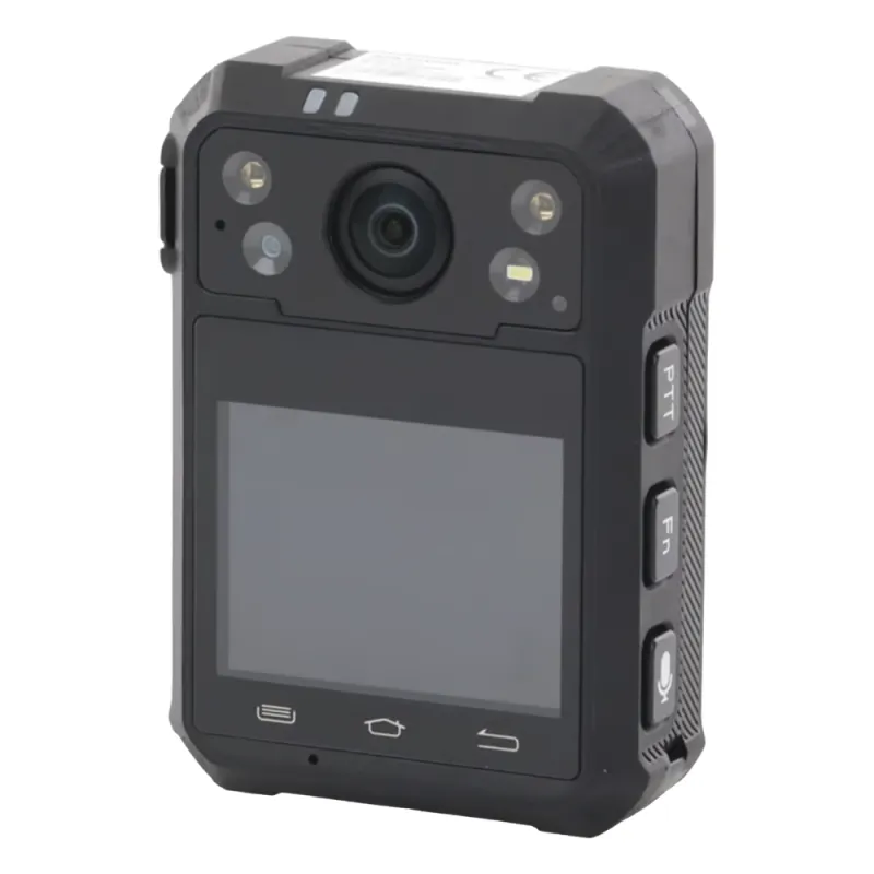 Body Camera Portátil Hikvision DS-MCW40B / FullHD 1080p / 4G + WiFi + GPS / 128 GB / IP68 / 135° / H.265 / 12 Horas de Batería