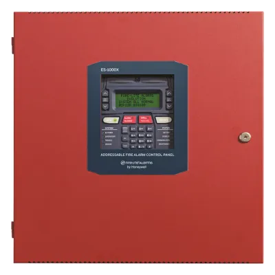 Panel de control de incendio direccionable sin comunicador preinstalado, 318 puntos por lazo SLC, expandible a 954 puntos