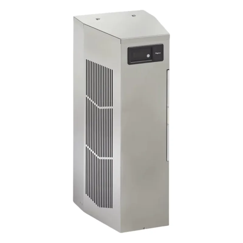 Aire Acondicionado Compacto SpectraCool Interior/Exterior, Uso en Gabinetes de Telecomunicaciones, Frío/Calor, 4000 BTU, 115 Vca, de Acero Inoxidable 304
