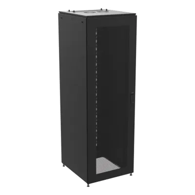 Gabinete de Telecomunicaciones ProLine S1, 600 mm de Ancho, 1000 mm de Profundidad, 45 UR, Color Negro