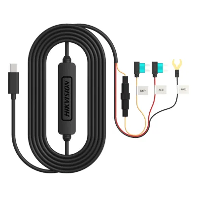 Adaptador Buck DC-DC / Entrada 12-24V DC / Salida 5V miniUSB / Protección Baja Tensión 11.3V / Cable 3.4 m (11.2 ft)