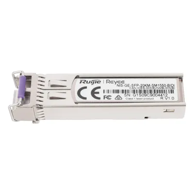 Transceptor Industrial BIDI Monomodo SFP 1G (Lado B), hasta 20 Kilómetros, TX 1550 / RX 1310, soporta Temperaturas de -40° a 85° C