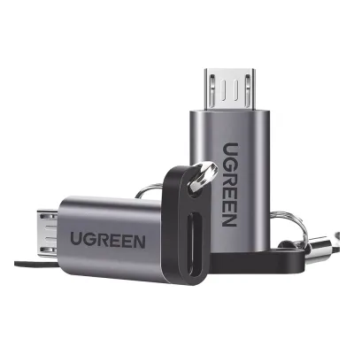 Adaptador USB-C 3.1 a Micro USB | Carga Rápida | FPC/QC2.0 | Sincronización de Datos | Velocidad de Transferencia de hasta 480Mbps | Incluye Cordón | Caja de Aluminio | Múltiples Protecciones | Amplia Compatibilidad.