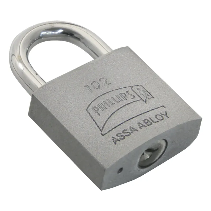 Candado de Hierro Sólido de Alta Resistencia / Gancho Largo / Llave PH-32 para 4 Pernos de Combinación / Para Condiciones Secas y Protegidas.