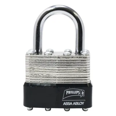 Candado Laminado 40 / Llave Master con 4 Pernos de Combinación /Posee Doble Cerrojo para brindar Mayor Seguridad.