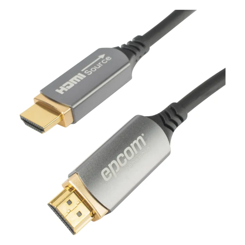 Cable HDMI de Fibra Óptica de 10 Metros (32.81 Pies) | Alta Definición | Versión 2.1 | Alta Velocidad 18Gbps | 8K@60Hz | HDCP 2.2 | Resistente a EMI y RFI
