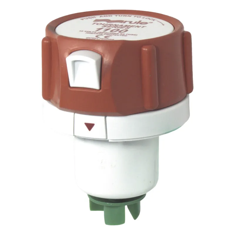 Bomba sumergible para carnada de 1100 galones por hora, a 12 Volts de corriente directa.