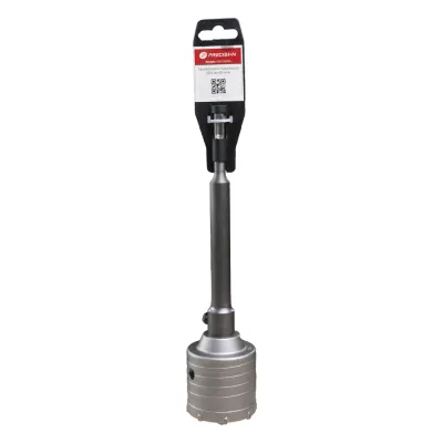 Broca Pasamuros SDS, Sacabocado para Concreto de 65mm con Extensión de 220mm