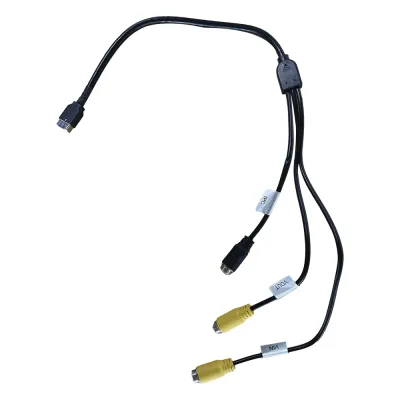 CABLE ADAPTADOR COMPATIBLE CON XMRDASHCAMADPLUS PARA AÑADIR UN CANAL DE VIDEO
