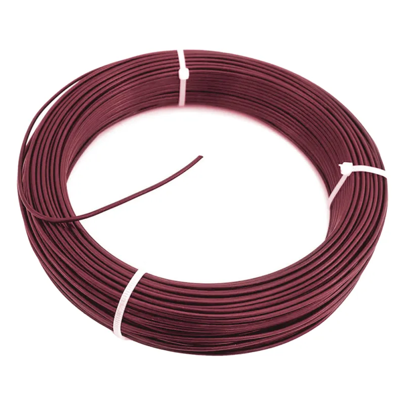Cable Fotovoltaico Rojo / 6 mm² (10AWG) / Material COBRE / 2000V / Rollo de 25 m