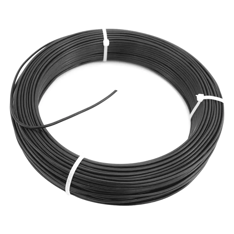 Cable Fotovoltaico Negro / 6mm² (10AWG) / Material COBRE / 2000V / Rollo de 25 m