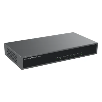 Gateway Analógico 4 FXO (Conectar Lineas Analógicas) / Puertos FXO y FXS / 3 Perfiles SIP / NAT / PoE / TR069 / Fax T.38 / 3 Vías Conferencia / AES / Failover SIP