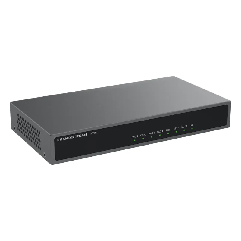 Gateway Analógico 4 FXO (Conectar Lineas Analógicas) / Puertos FXO y FXS / 3 Perfiles SIP / NAT / PoE / TR069 / Fax T.38 / 3 Vías Conferencia / AES / Failover SIP