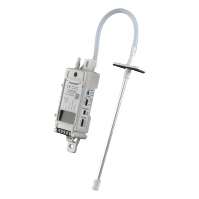 Transmisor de presión diferencial de aire para HVAC, universal, 4 rangos seleccionables 0.1 a 5 in WC, con sonda estática integrada o remota, sin display