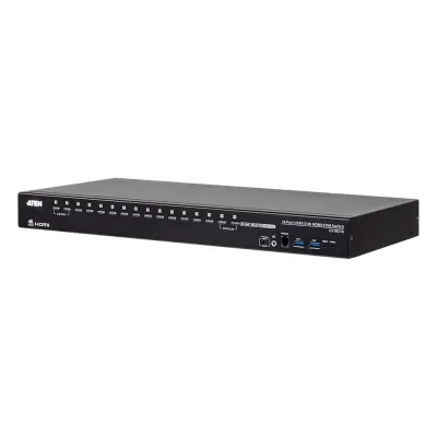 Switch KVM | 16 Puertos | 4K USB 3.0 | Video DynaSync™ | Conexión en Cascada | Función Pantalla Múltiple
