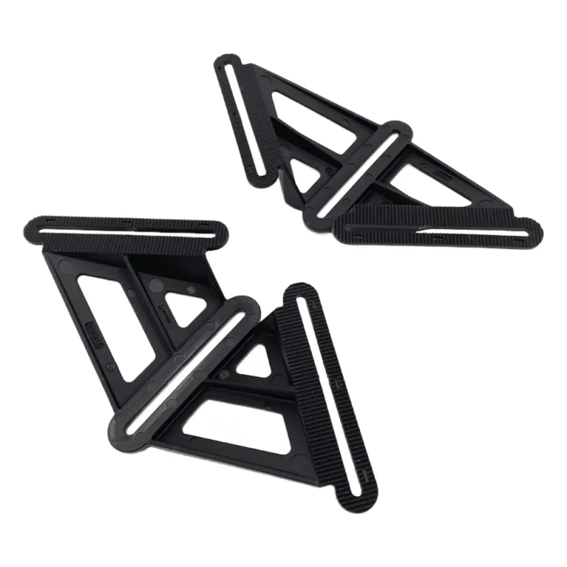 Brackets para Montaje de Caja de Empalme a Raqueta LP-CSS (2 Piezas)