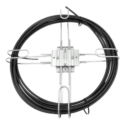 Raqueta para Almacenamiento de Cable para Poste de 300 a 600 mm