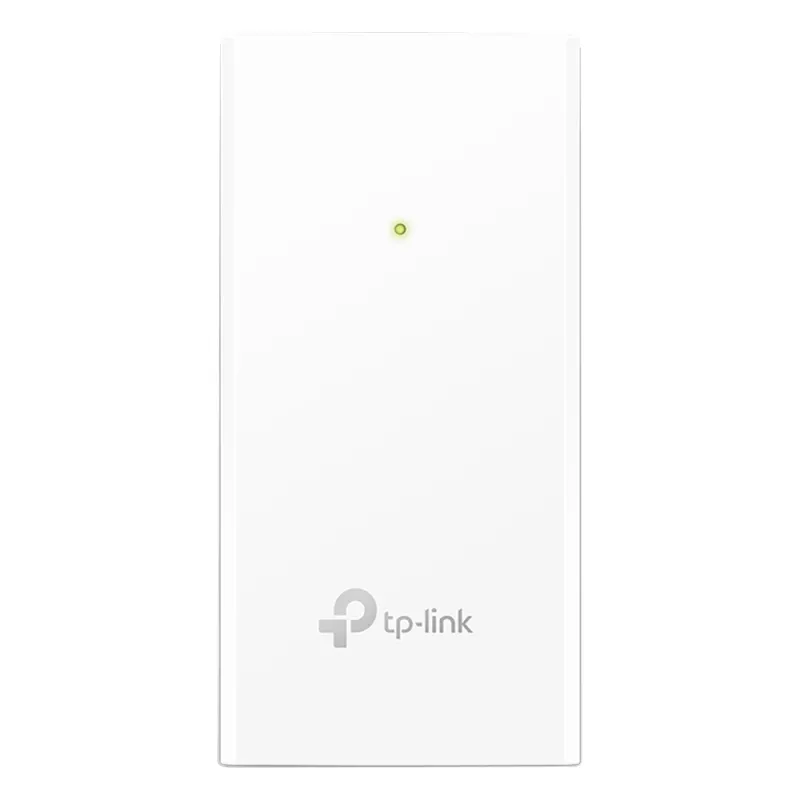 Inyector PoE Pasivo de 48V (18 Watts) / 2 puerto 10/100/1000 Mbps / Plug and Play / Montaje en Pared