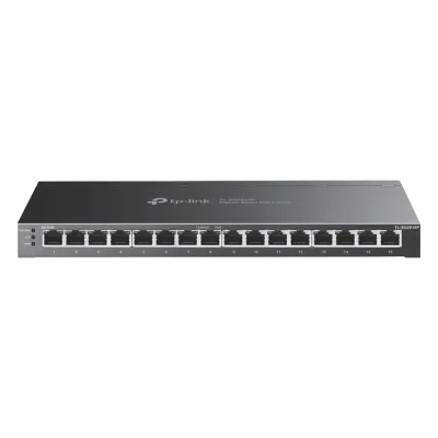 Switch Omada SDN Administrable 16 puertos 10/100/1000 Mbps / 8 Puertos PoE Inteligente af/at / Administración centralizada OMADA SDN / Presupuesto PoE 120W