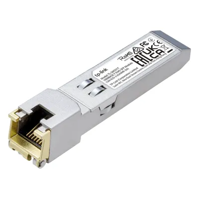 Transceptor mini-GBIC SFP RJ45 / Admite 1000BASE-T / Hasta 100 metros / Conector RJ45 (1G)
