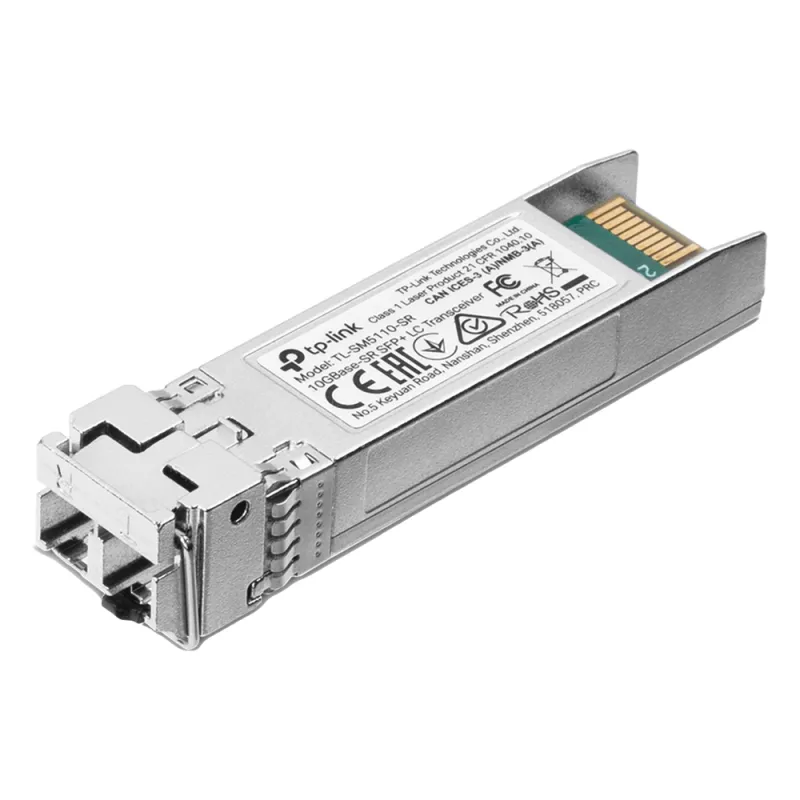 Transceptor mini-GBIC SFP+ / Duplex Multimodo 10GBase / Distancia 300 metros / Conector LC