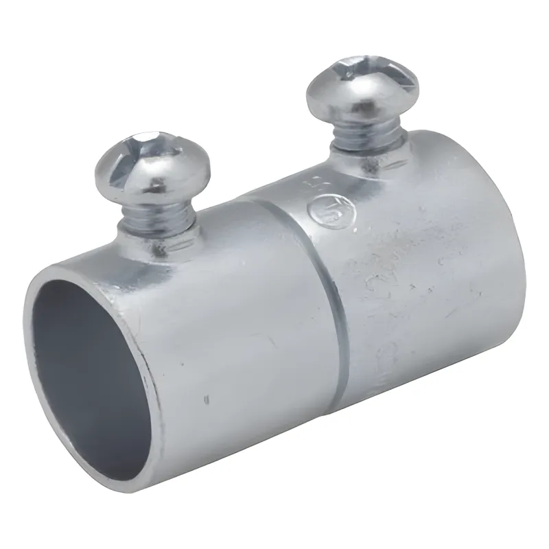 Cople de 1 1/4" (32 mm) para Pared Delgada con Tornillo.