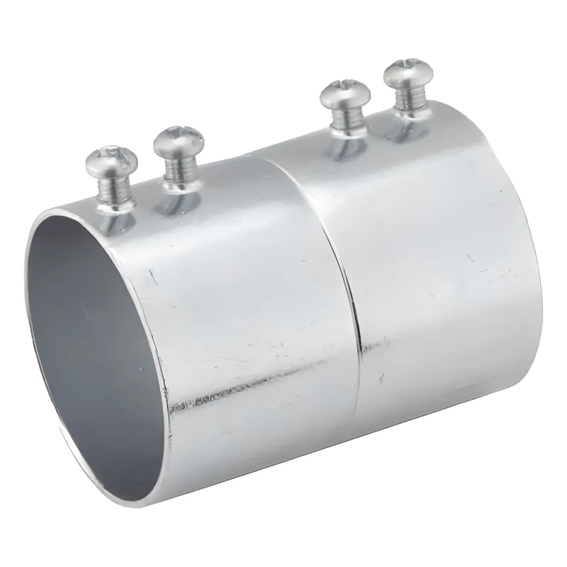 Cople de 2" (50.8 mm) para Pared Delgada con Tornillo.