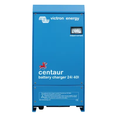 Centaur 24/40 / Cargador de Baterías 24V, 40A / Para Ambientes Marinos y Terrestres. / Bancos de 160 a 400 Ah