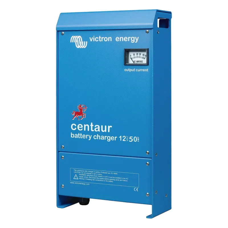 Centaur 12/50 / Cargador de Baterías 12V, 50A / Para Ambientes Marinos y Terrestres. / Bancos de 200 a 500 Ah