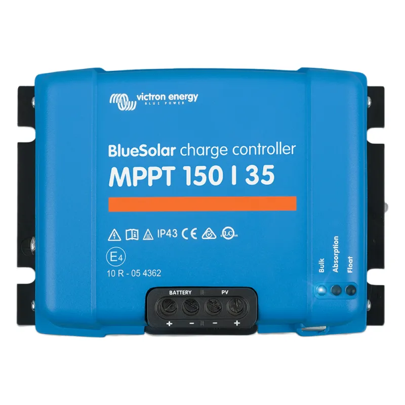 BlueSolar MPPT 150/35. Controlador Solar MPPT 35A, Voltaje Selección Automática: 12/24/36/48 Vcc.