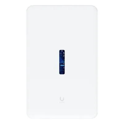Dream Wall Cloud Gateway 10G Diseñado para Montaje en Pared con WiFi 6 Integrado, Switch PoE de Alta Potencia y Compatibilidad Total con Aplicaciones UniFi