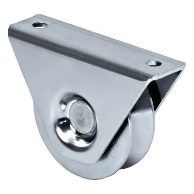 (325V-100) Rueda de 10 cm / Con Capacidad Para Puertas de Hasta 220 Kg / Para Montaje en Superficie / Canal Tipo "V"