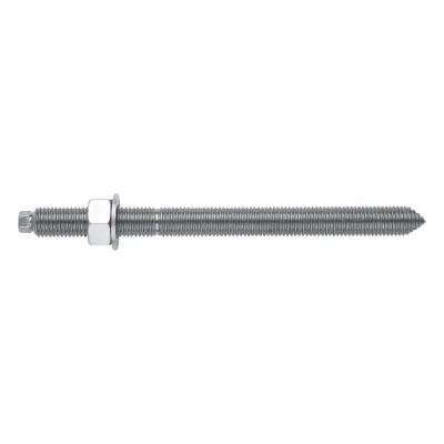 Esparrago químico galvanizado 8 x 110 mm.