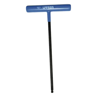 Llave hexagonal larga tipo "T"/ Punta de Bola Ergonómica / Métrica 6 mm.
