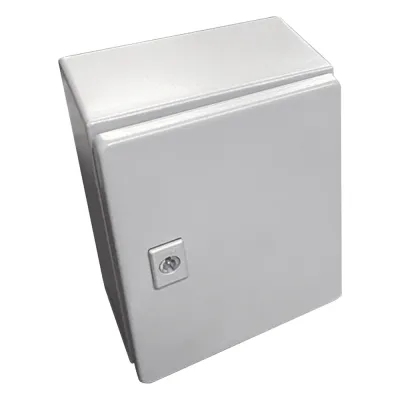 Gabinete de Acero, Nema 4 -IP 66 de 30x30x20 cm con Platina y certificado UL.