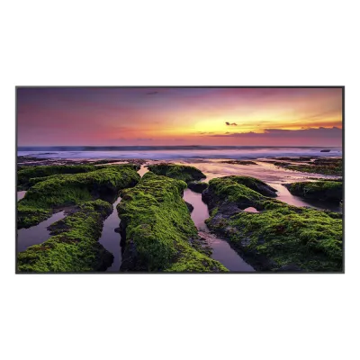 Pantalla Profesional LED de 65" para marketing digital / UHD 4K (3840x2160p) / Entradas de Video HDMI / uso 16/7 / Compatible VESA 400x300 / compatible con plataforma de gestion Samsung VXT