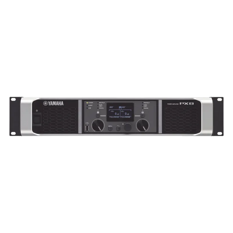 Amplificador de audio Clase D | 800 W x 2 a 8Ω | 1050 W x 2 a 4Ω. | Baja Impedancia | Procesamiento Inteligente
