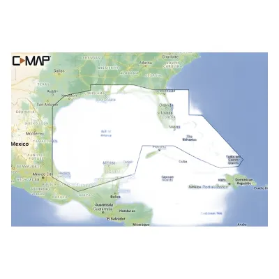 M-NA-Y204-MS C-MAP REVEAL del Golfo de México y Bahamas