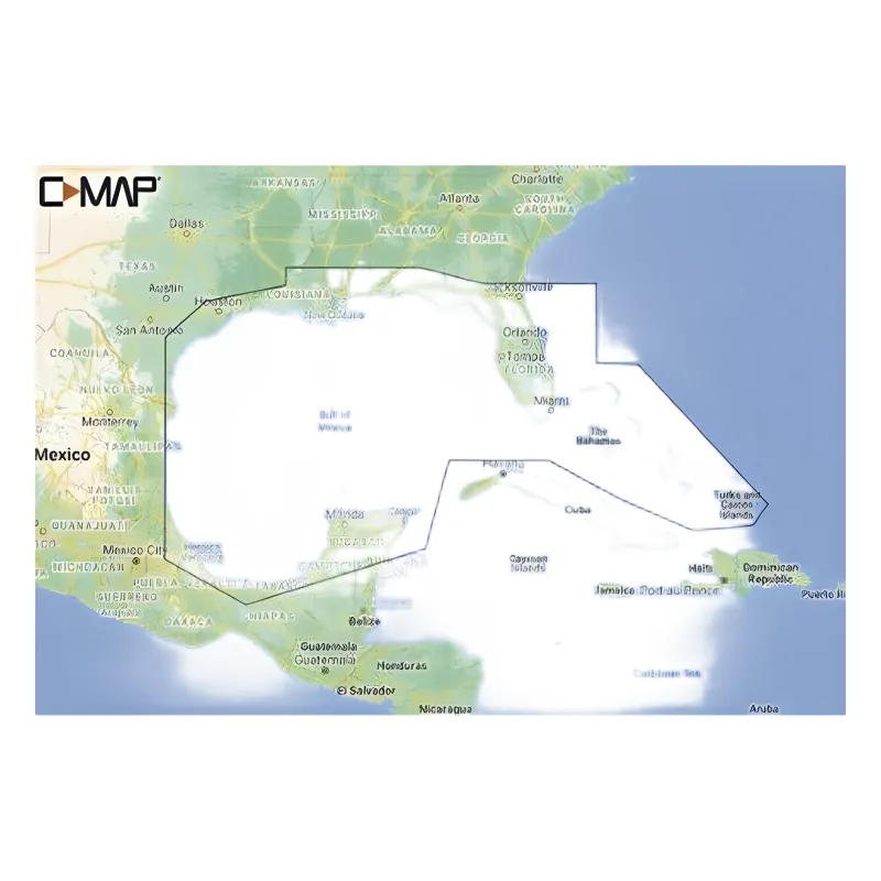 M-NA-Y204-MS C-MAP REVEAL del Golfo de México y Bahamas
