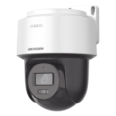 [FlexVu] Domo PT IP 4 Megapixel / Lente 4 mm / Dual Light (30 mts IR + 30 mts Luz Blanca) / Autoseguimiento en Humanos / PoE / IP66 / Micrófono y Bocina Integrado (Audio de Dos Vías) / Micro SD / Incluye Montaje de Pared o Techo /