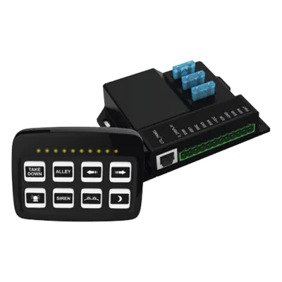 Controlador Universal de 8 interruptores, con Montaje Fijo y de Succión